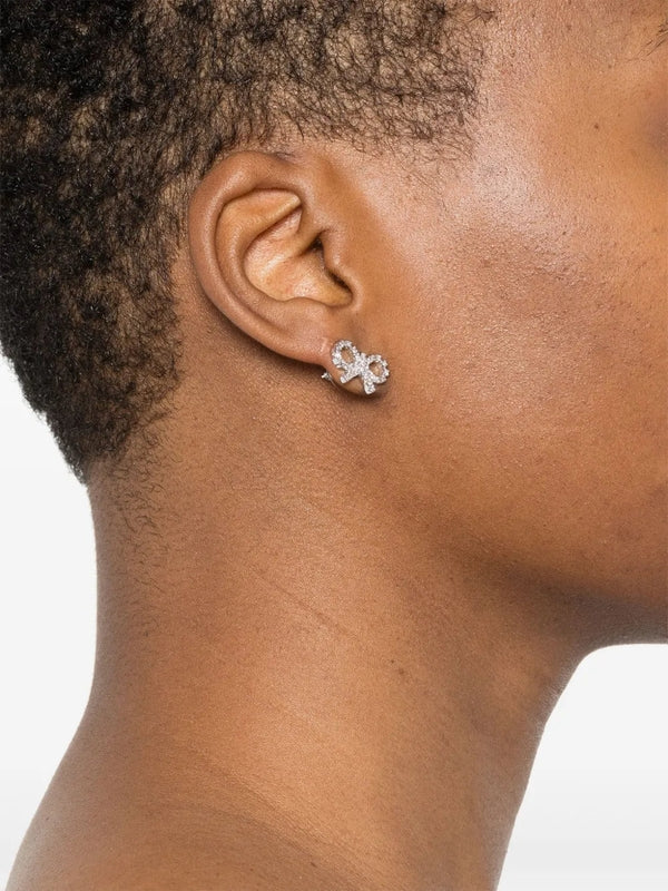 Self-Portrait Silver Earrings - Image 2