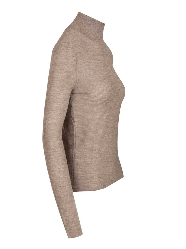 Lisa Yang Brown Knitted - Image 3