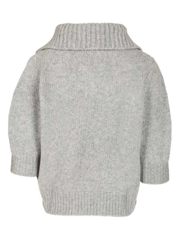 Lisa Yang Grey Knitted - Image 2