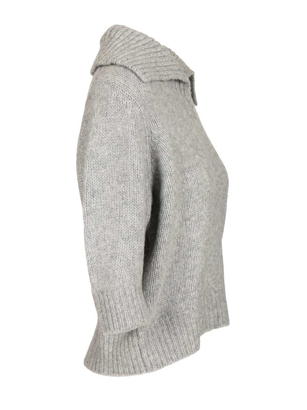 Lisa Yang Grey Knitted - Image 3