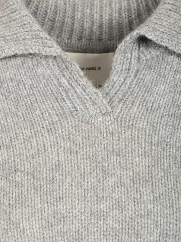 Lisa Yang Grey Knitted - Image 4