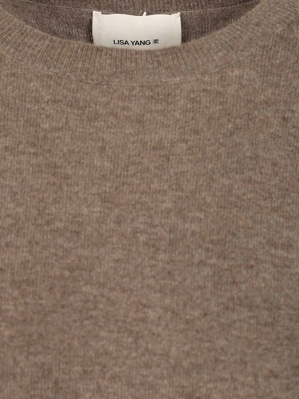Lisa Yang Brown Knitted - Image 4