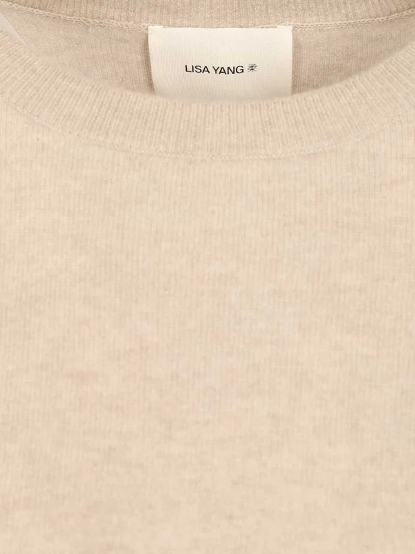 Lisa Yang Beige Knitted - Image 3