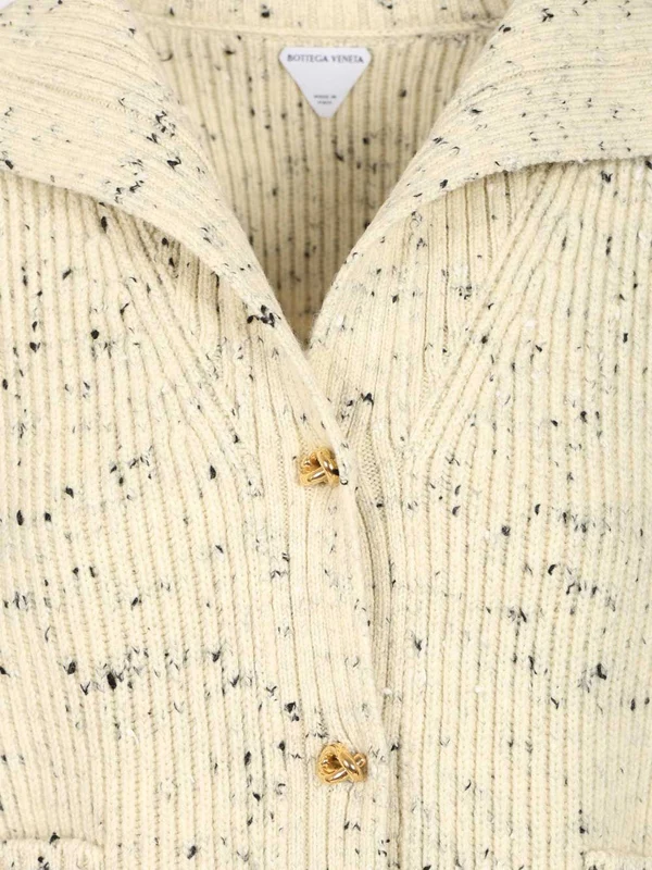 Bottega Veneta Beige Cardigans - Image 4