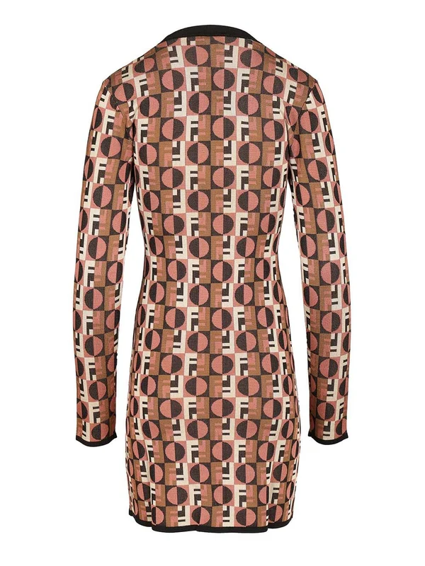 Fendi Multicolor Mini Dress - Image 2
