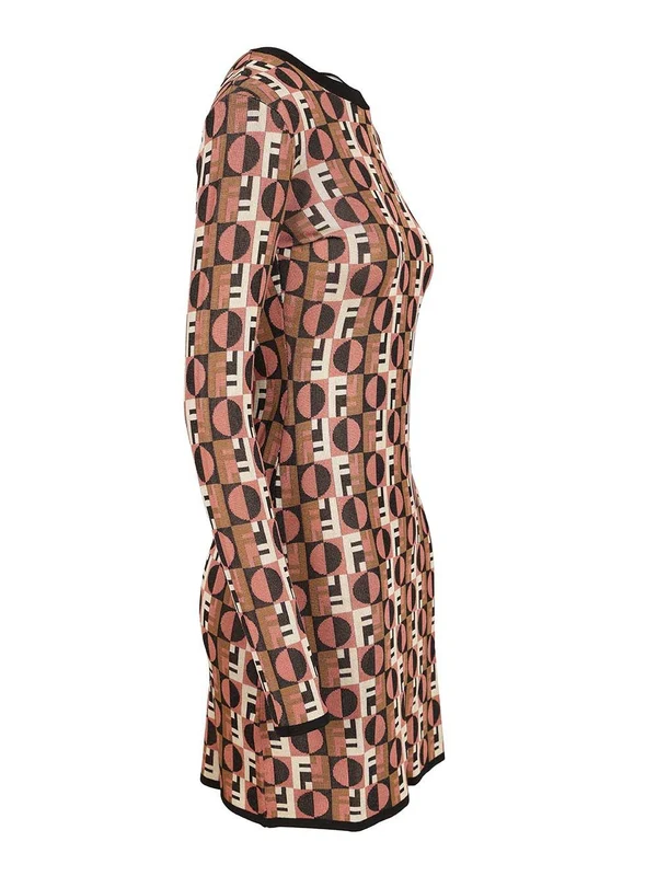 Fendi Multicolor Mini Dress - Image 3