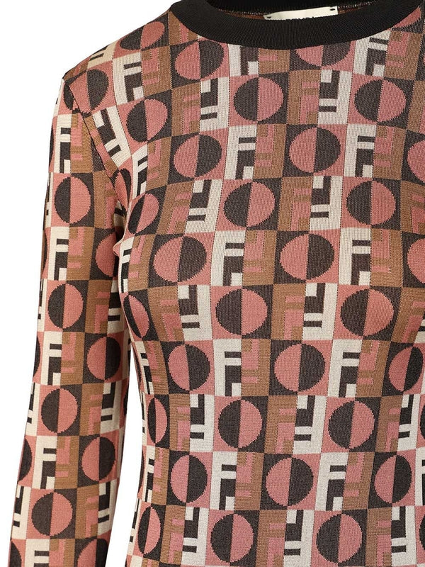 Fendi Multicolor Mini Dress - Image 4