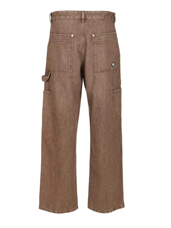 Bottega Veneta Beige Denim Pants - Image 2