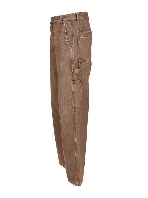 Bottega Veneta Beige Denim Pants - Image 3