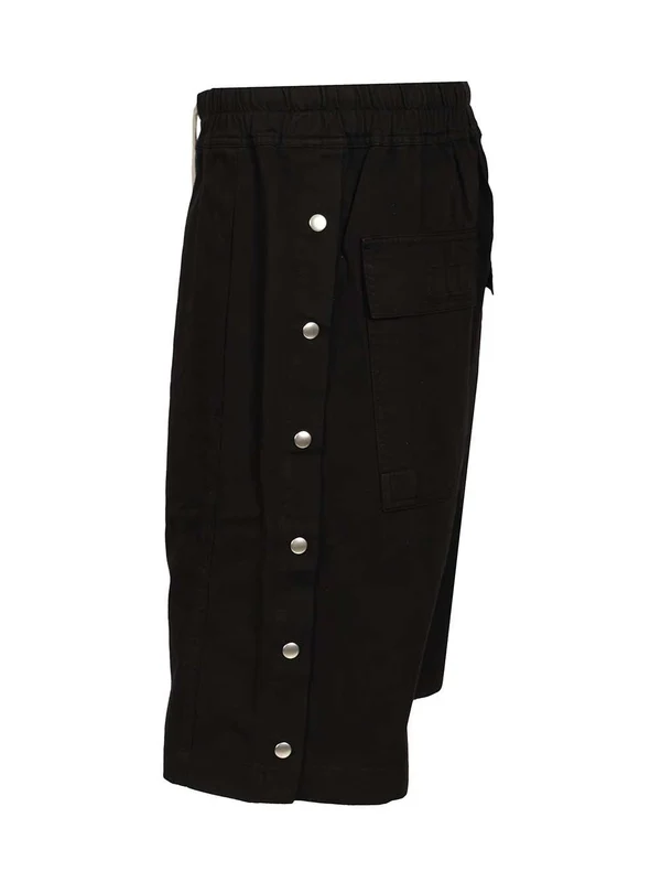 Rick Owens Drkshdw Black Shorts - Image 3