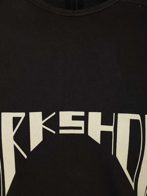 Rick Owens Drkshdw Black Half Sleeve - Image 4