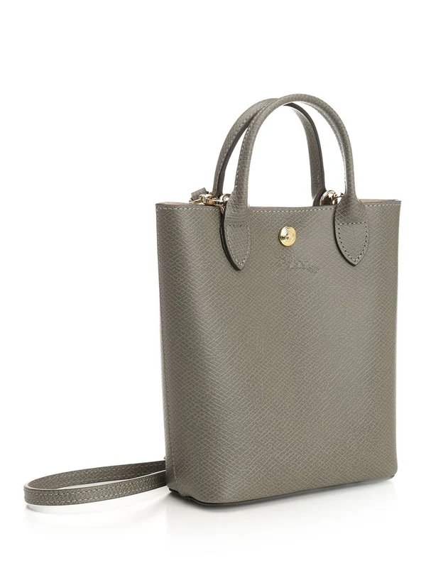 Longchamp Grey Tote Bags - Image 2