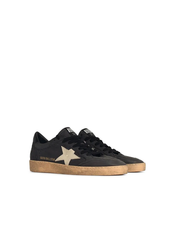 Golden Goose Ball Star Grey Sneakers - Image 2