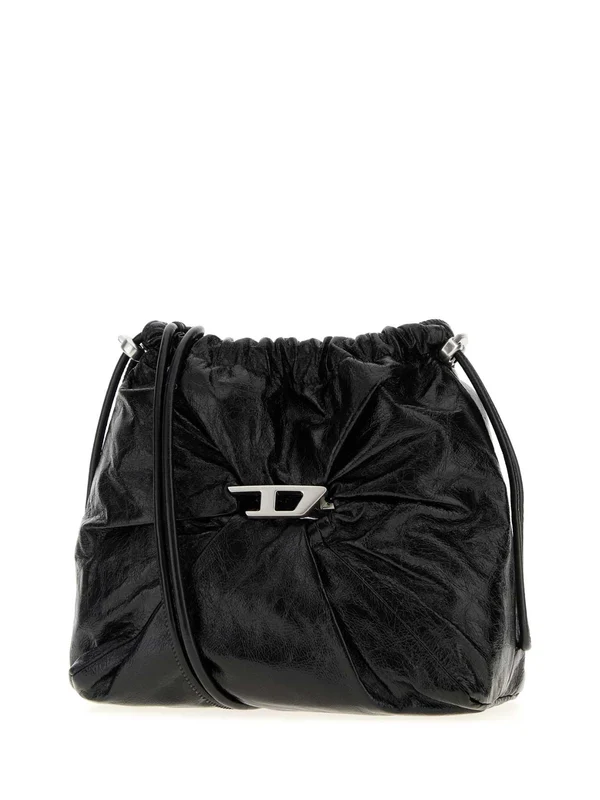 Diesel Black Bucket Bags - Image 2