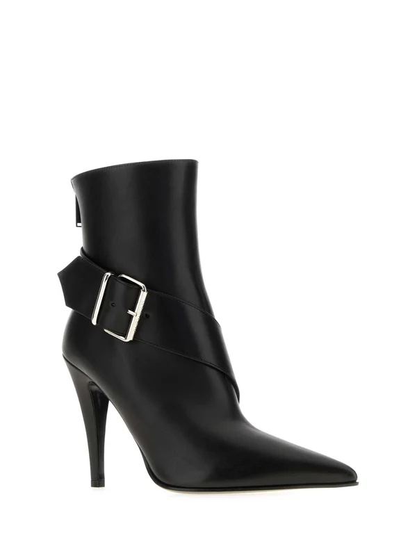 Alexander Mcqueen Black Ankle Boots - Image 2