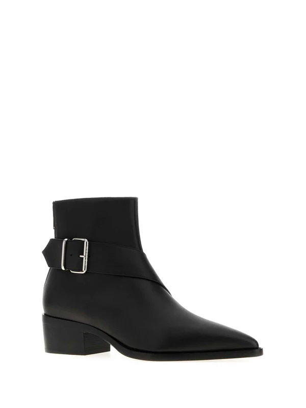 Alexander Mcqueen Black Ankle Boots - Image 2