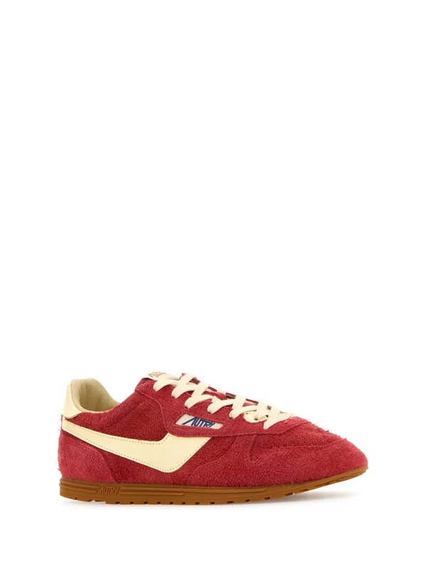 Autry Red Low Top Sneakers - Image 2