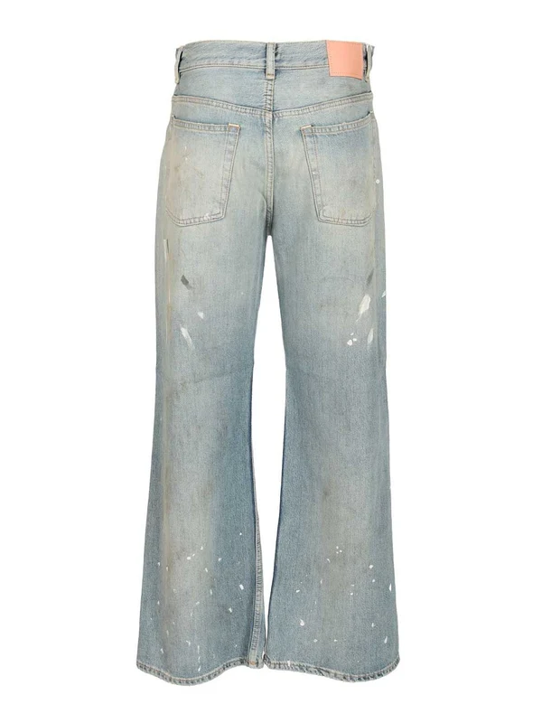 Acne Studios 2021F Blue Denim Pants - Image 2