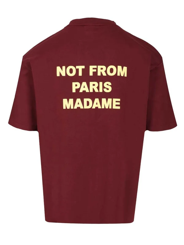Drôle De Monsieur Burgundy Half Sleeve - Image 2