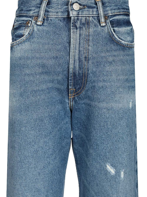 Acne Studios 2022F Blue Denim Pants - Image 3
