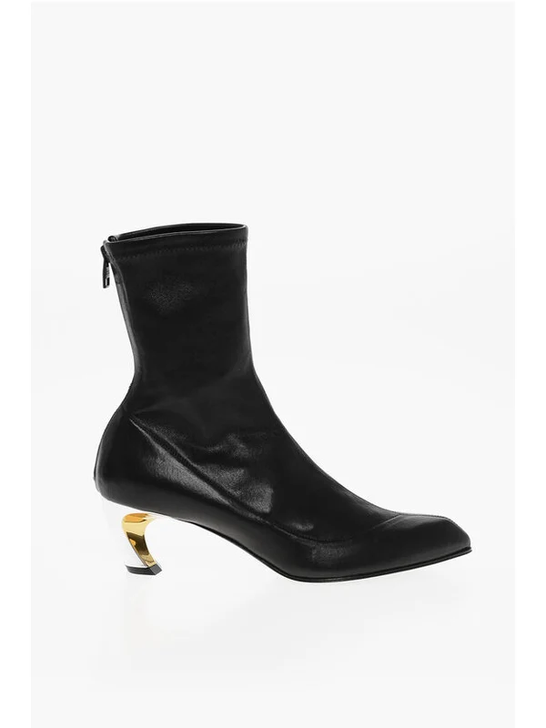 Alexander Mcqueen Black Ankle Boots - Image 3