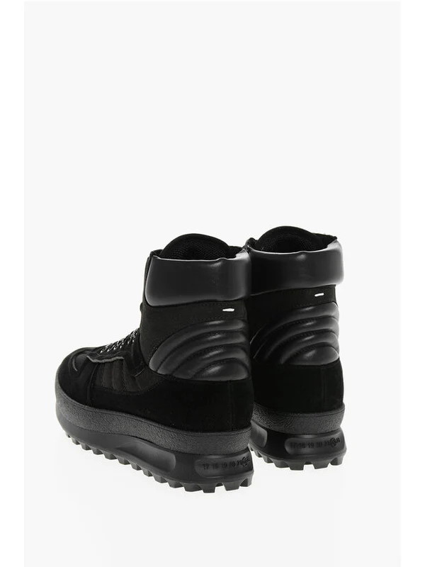 Maison Margiela Black Lace-Up Boots - Image 2