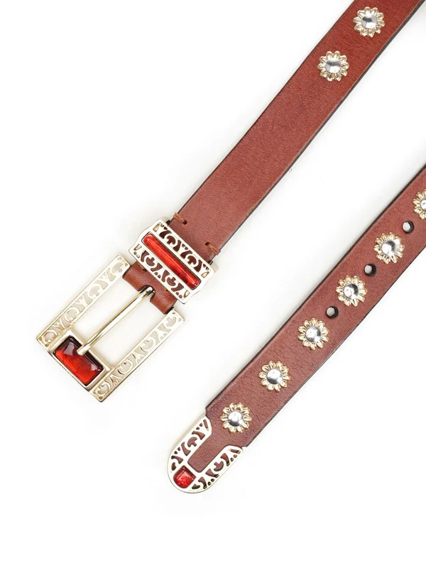 Golden Goose Brown Leather Belts - Image 2