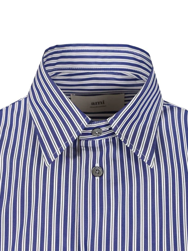 Ami Blue Striped Shirts - Image 3