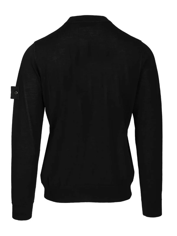 Stone Island Black Knitted - Image 2