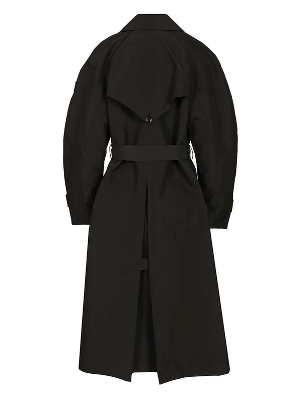 Moncler Black Trench - Image 2