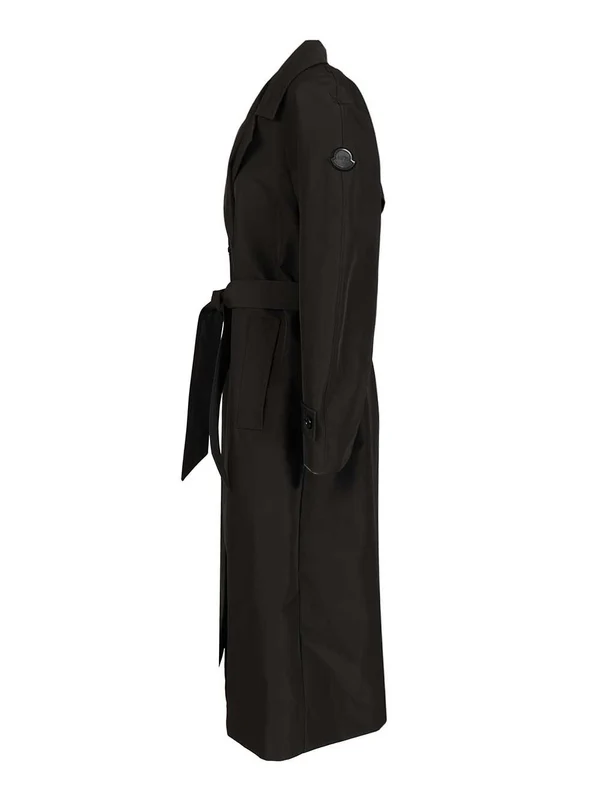 Moncler Black Trench - Image 3