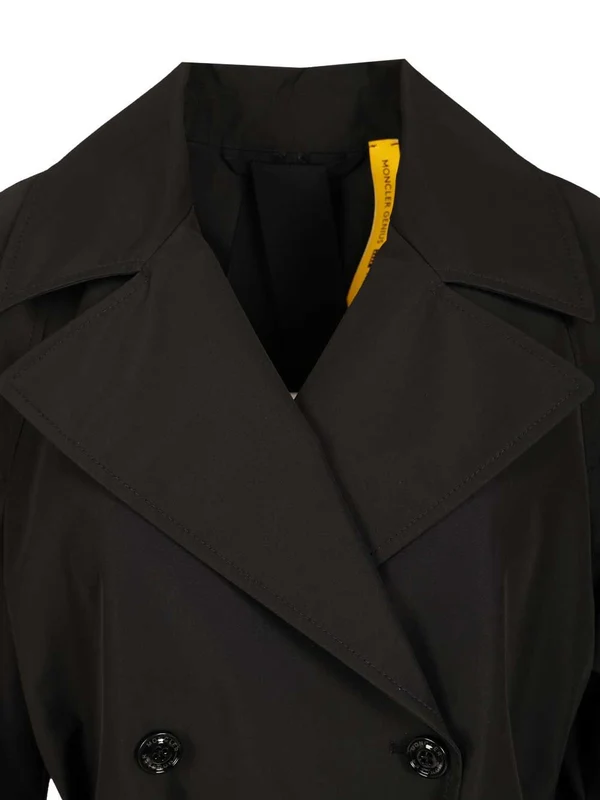 Moncler Black Trench - Image 4