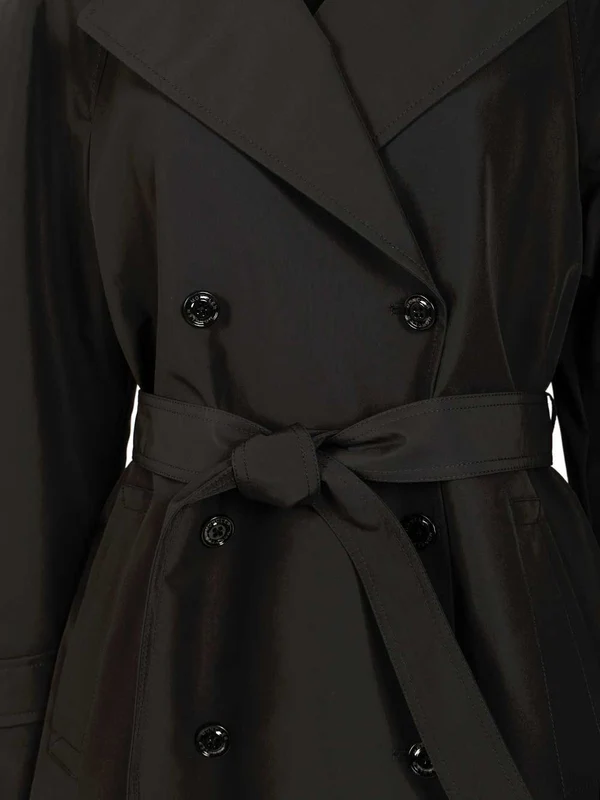 Moncler Black Trench - Image 5