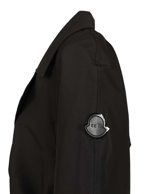 Moncler Black Trench - Image 6