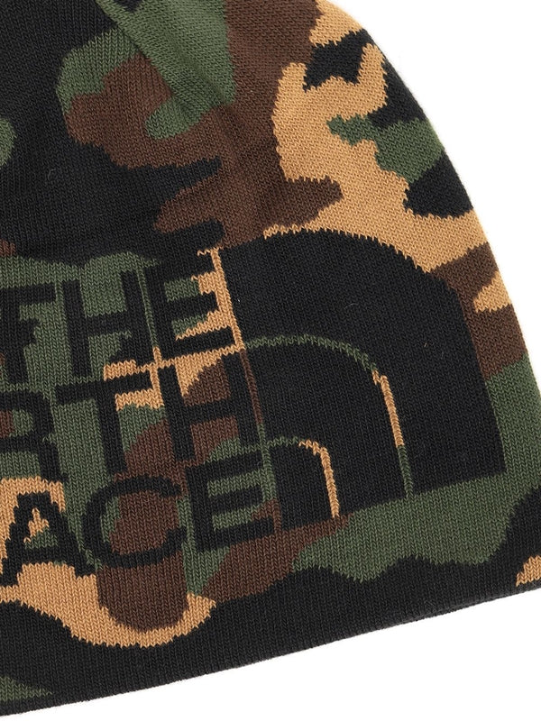 The North Face Green Camouflage Beanies - Image 3