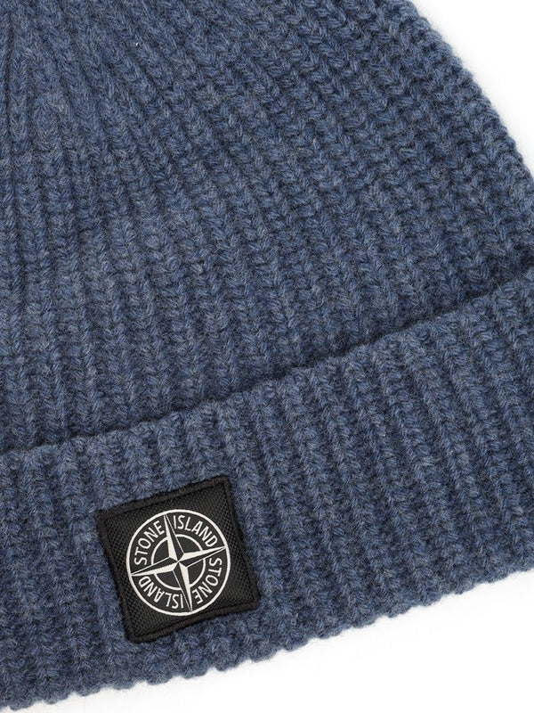 Stone Island Blue Beanies - Image 2