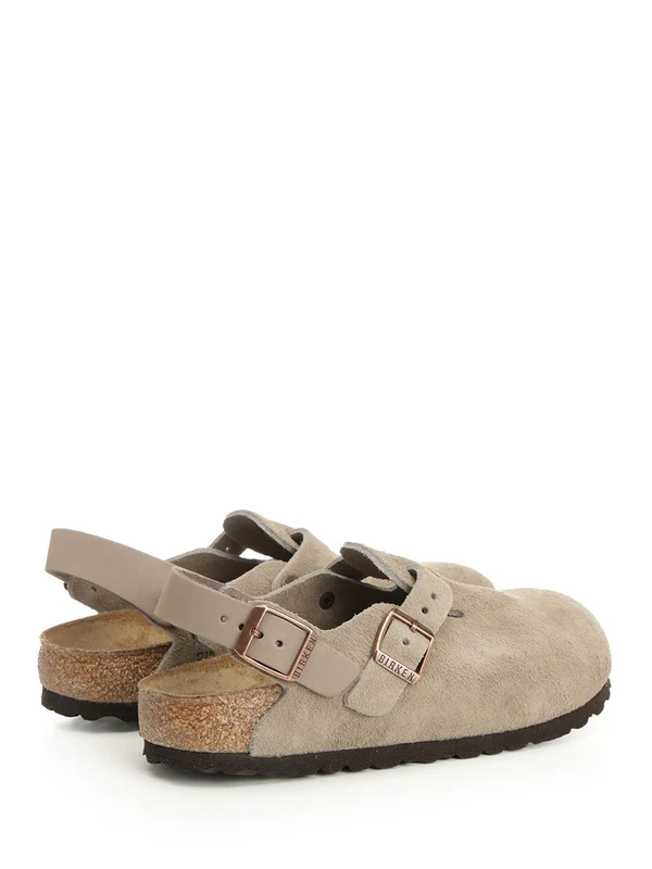 Birkenstock Beige Sandals - Image 3