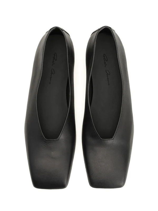 Rick Owens Black Flat Shoes - Image 5