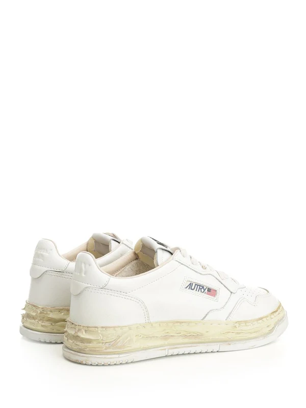 Autry White Low Top Sneakers - Image 3