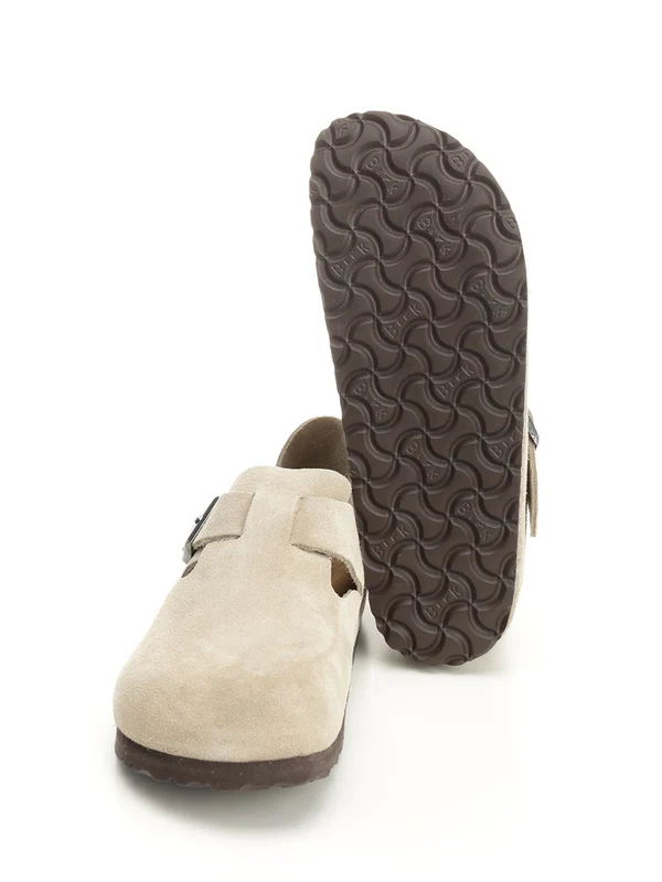 Birkenstock Beige Low Top Sneakers - Image 5