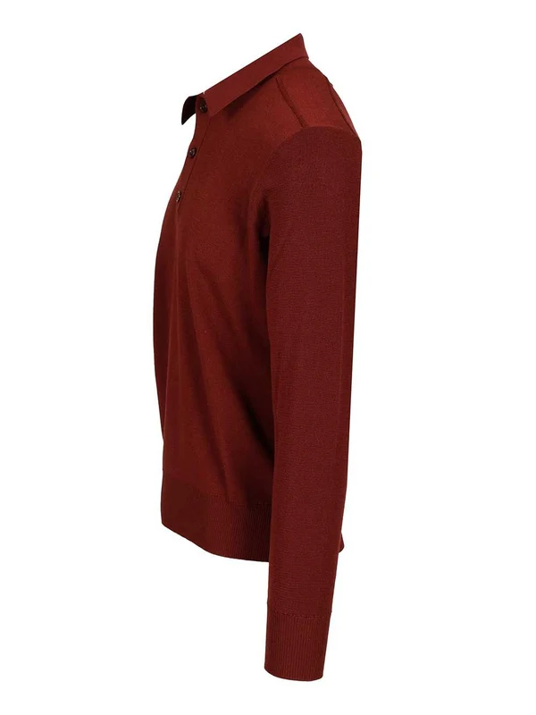 Burberry Burgundy Knitted - Image 3