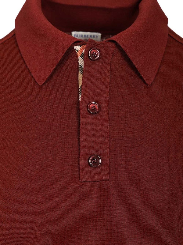 Burberry Burgundy Knitted - Image 4