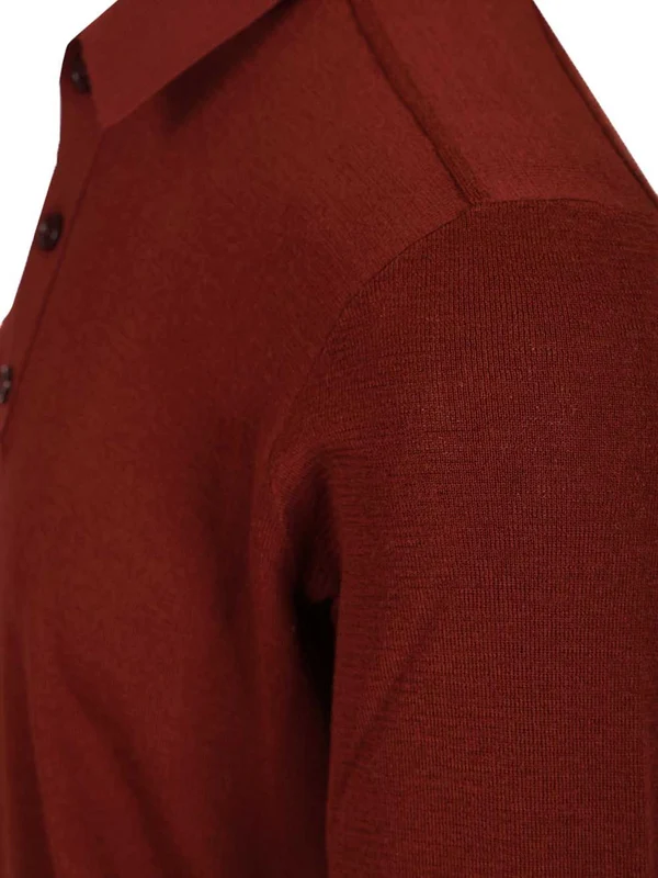 Burberry Burgundy Knitted - Image 5