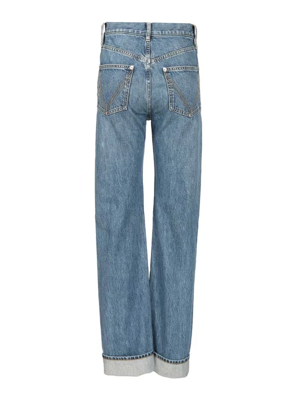 Bottega Veneta Blue Denim Pants - Image 2