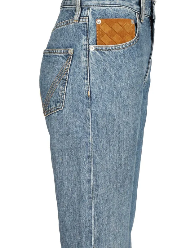 Bottega Veneta Blue Denim Pants - Image 3