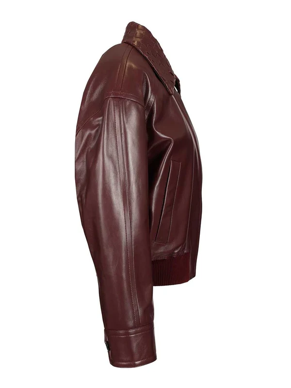 Bottega Veneta Burgundy Jackets - Image 3