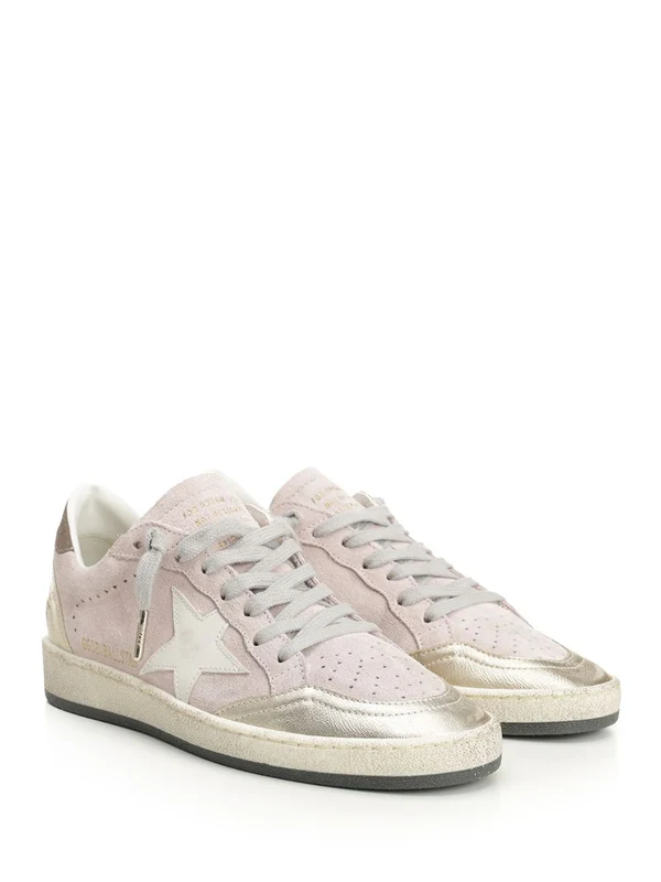 Golden Goose Pink Low Top Sneakers - Image 2