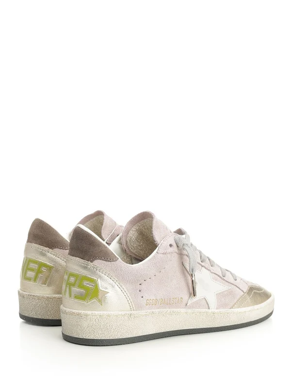Golden Goose Pink Low Top Sneakers - Image 3
