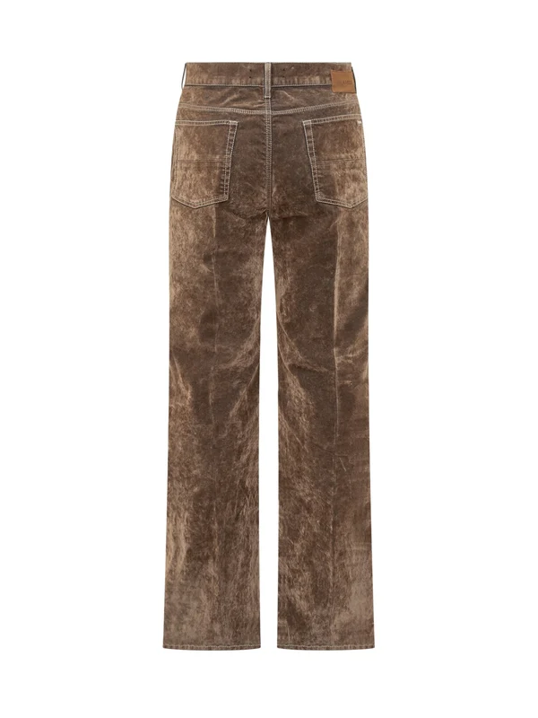 Amiri Brown Denim Pants - Image 2