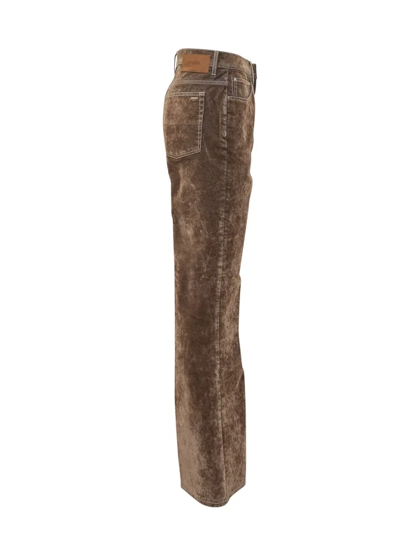 Amiri Brown Denim Pants - Image 3